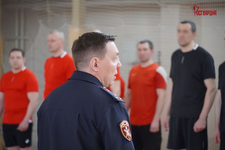 В Управлении Росгвардии по Костромской области состоялось первенство по волейболу