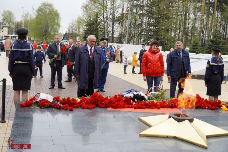 Росгвардейцы приняли участие в мероприятиях, посвящённых Дню Победы