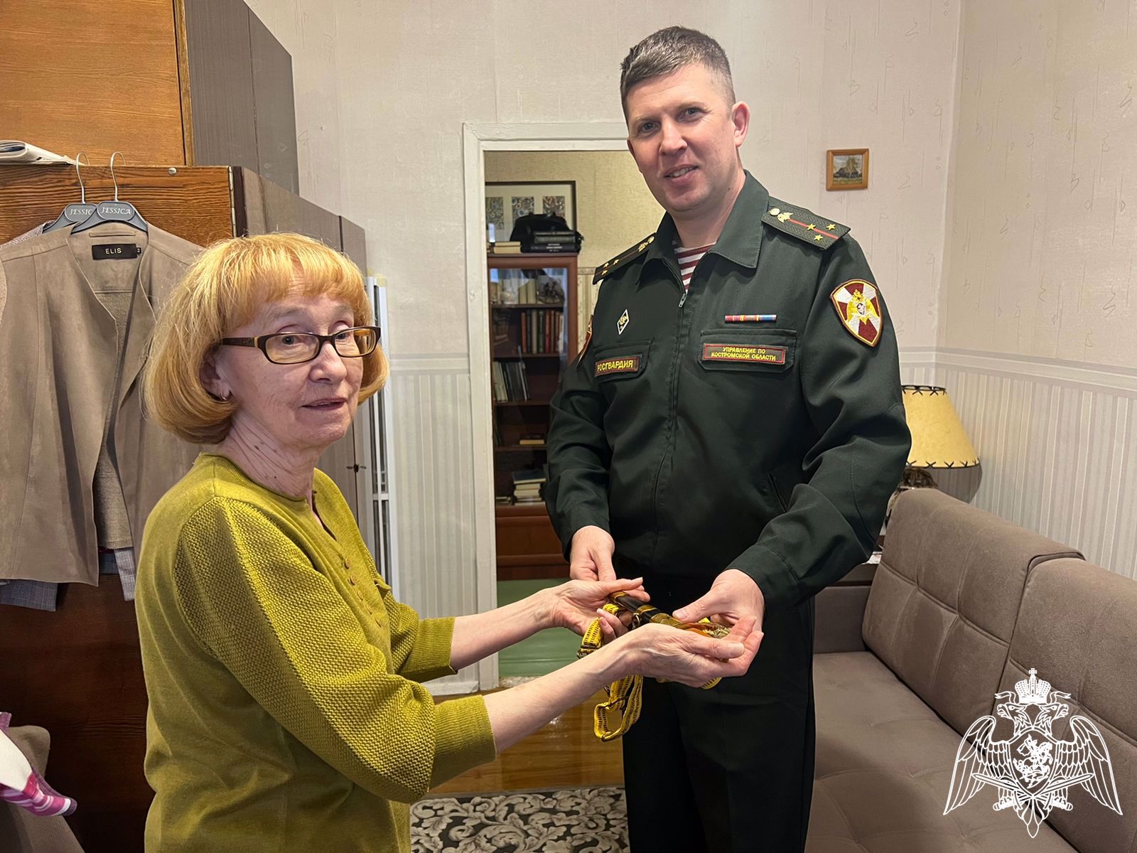 Ветеран ВОВ завещал свой офицерский кортик музею Росгвардии
