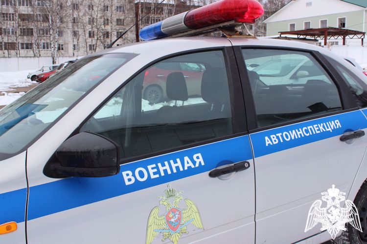 Костромские автоинспекторы Росгвардии проводят рейды по выявлению нарушений правил дорожного движения
