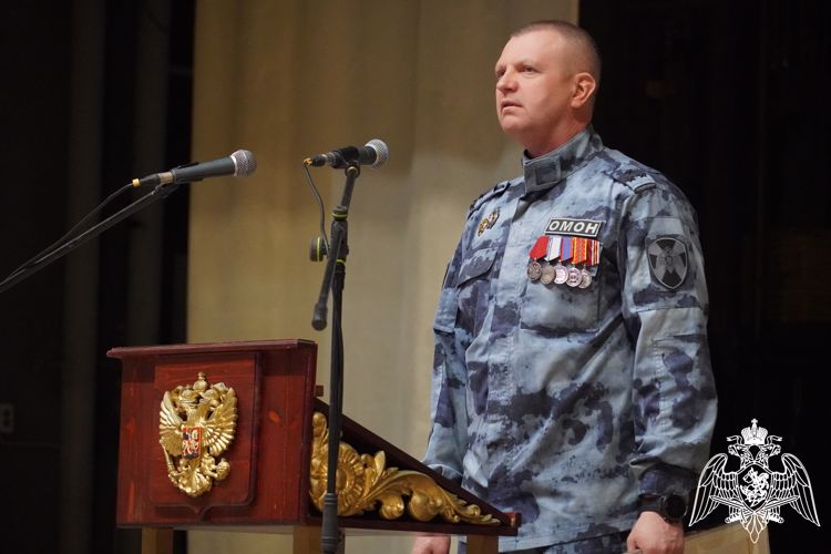 В Костроме поздравили ОМОН «Оплот» с 30-летием образования отряда