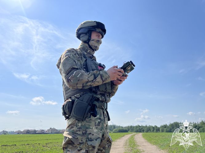 Антидроновое ружье поступило на вооружение регионального Управления Росгвардии 