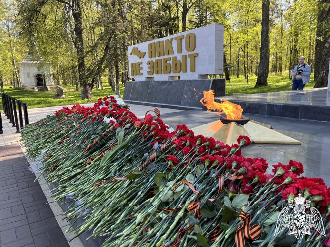 В День Победы представители Росгвардии приняли участие в праздничных мероприятиях