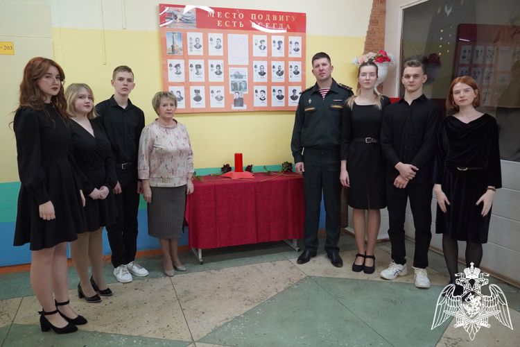 Костромские росгвардейцы присоединились к акции "Живая память"