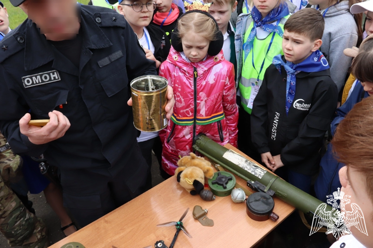 Более 100 юных велосипедистов Костромской области узнали о взрывоопаcных предметах  