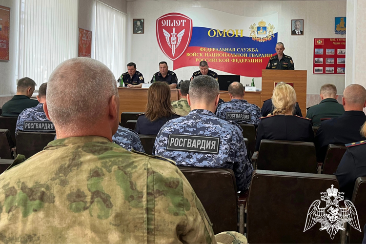 В региональном Управлении Росгвардии подвели итоги деятельности за полугодие