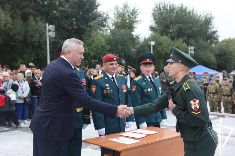 5 костромичей приняли военную присягу первокурсника в вузах Росгвардии