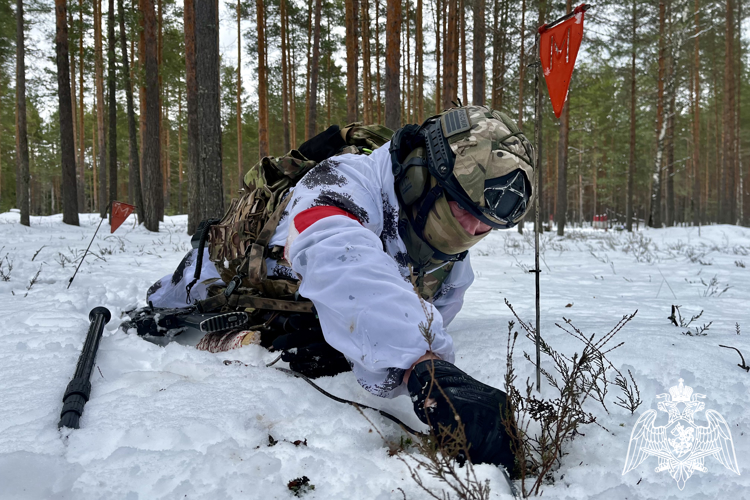 Сотрудники ОМОН «Оплот» отмечают 32-летие отряда