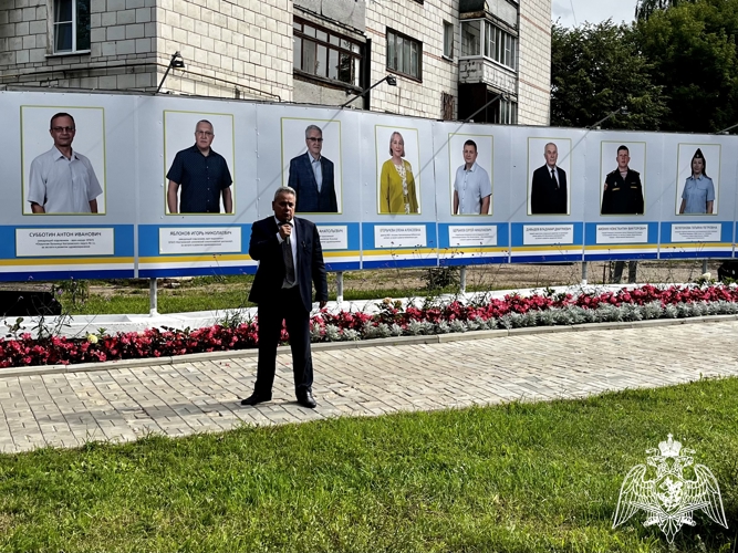 Костромской росгвардеец занесен на городскую Доску Почета