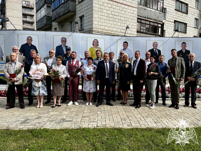 Костромской росгвардеец занесен на городскую Доску Почета