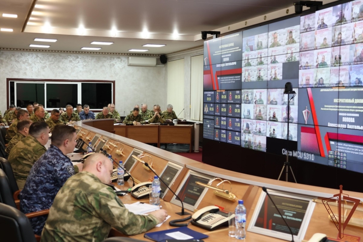 В Центральном округе Росгвардии завершился оперативный сбор руководящего состава