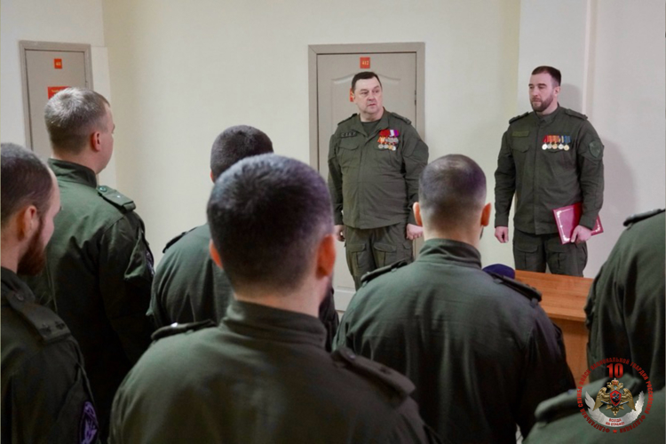 Торжественные мероприятия прошли в СОБР "Волгарь" в день профессионального праздника
