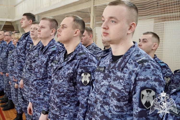 В честь Дня защитника Отечества торжественный митинг прошел в Управлении Росгвардии в Костроме
