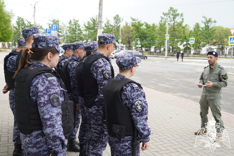 Сотрудники Росгвардии обеспечили общественную безопасность во время проведения велогонки «Россия»