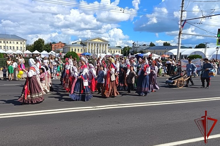 Обеспечение общественной безопасности в День города Костромы на контроле у росгвардейцев