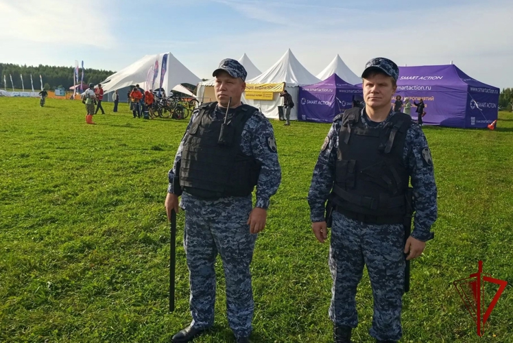 Финальное событие сезона спортивного фестиваля «Галичское Заозерье» прошло под охраной Костромской Росгвардии 